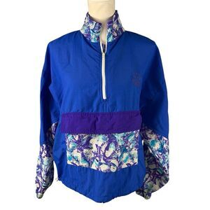 Nashbar Cycling Pullover Windbreaker Style Jacket Medium/Large Pocket